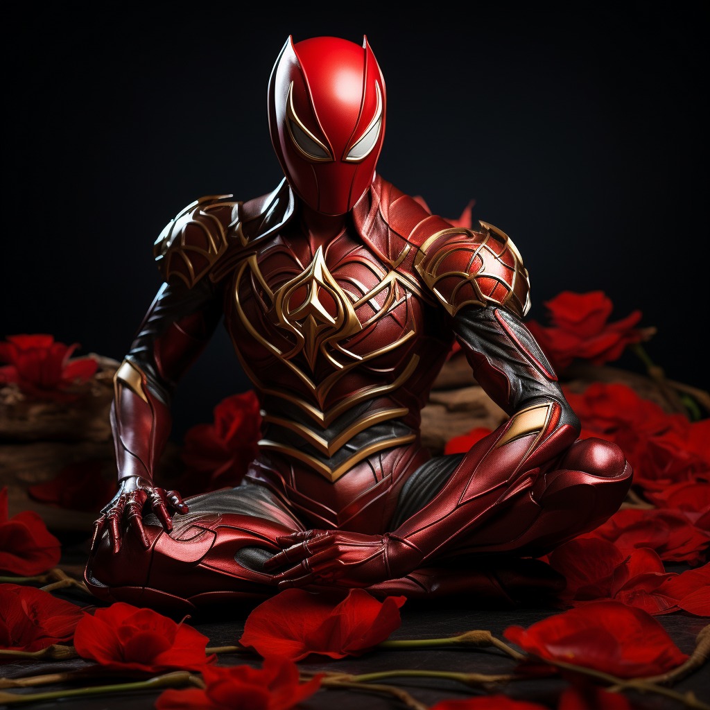 A new character is the Lotus Spider-Man. Witness the combination of his incredible spider powers with the grace and serenity of a lotus flower. With the ability to weave webs and a new-found connection to nature, the Lotus Spider creates a web of justice and brings hope to the city. #SpiderMan #LotusSpider #NewAdventures #WebOfJustice #UnforgettableJourney