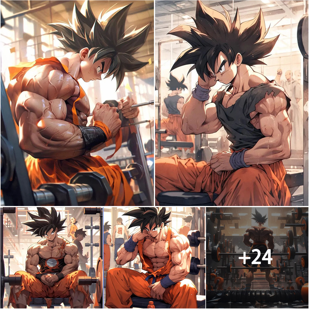 Goku came to the realization that he should also begin attending the gym. #kakarot #gym #VirtualCreativity #Midjourney #DC #Marvel #goku