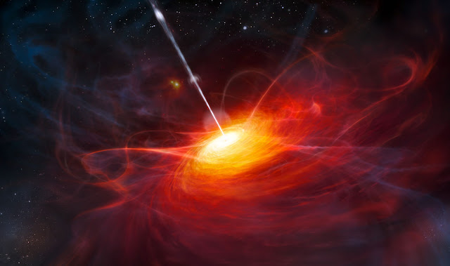 Últimas novedades: Disparo de una 'estructura' misteriosa desde un agujero negro detectado en una galaxia gigante