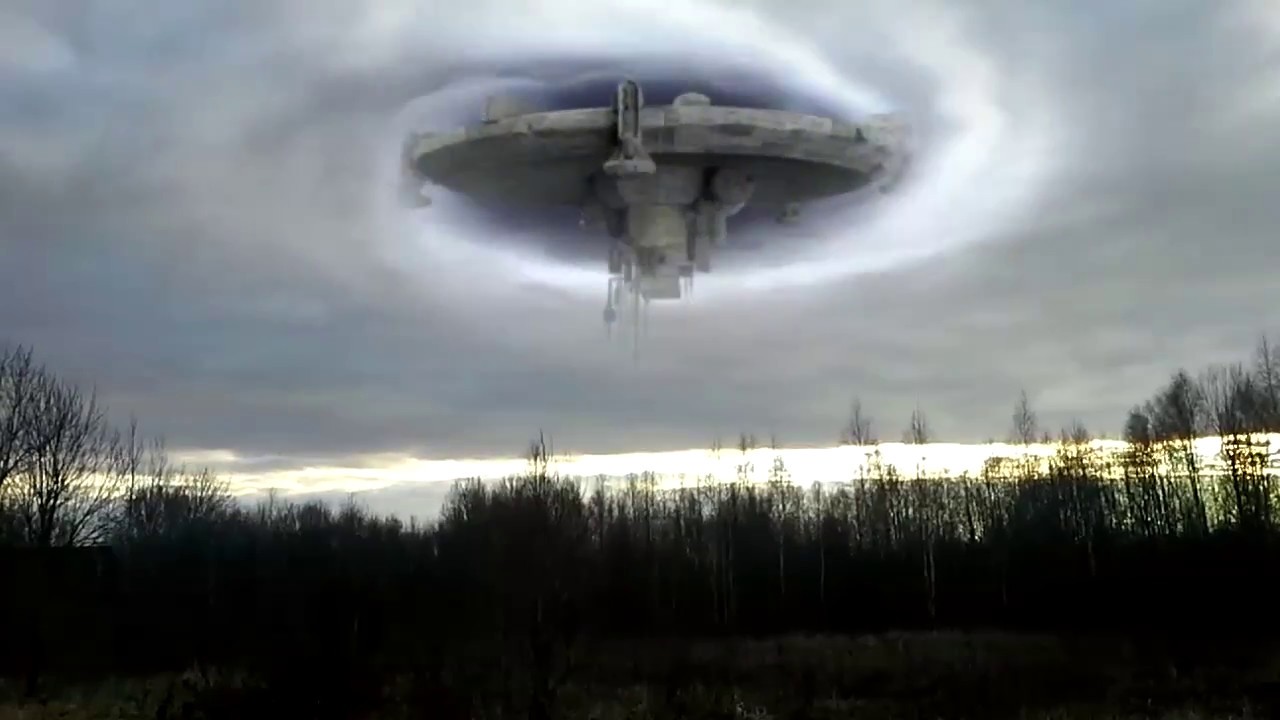 fenómeno sobrenatural: OVNI (UfO) parece ser atraído por un agujero negro celeste en Ludwigshafen